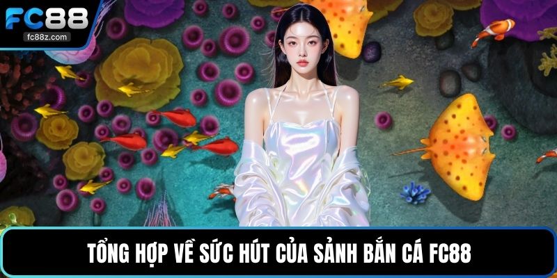 Tổng hợp về sức hút của sảnh bắn cá FC88