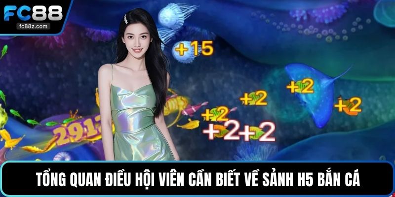 Tổng quan điều hội viên cần biết về sảnh h5 bắn cá